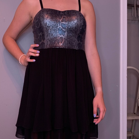 Guess Dresses & Skirts - Black Sequin Event-Wear Dress